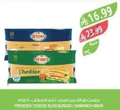 President Burger / Sandwich Cheese Slices
