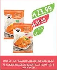 Breaded Chicken Fillet Plain / Spicy