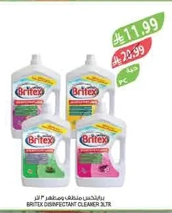 BRITEX DISINFECTANT CLEANER 3LTR
