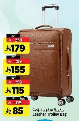 Leather Trolley Bag