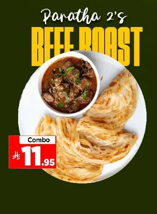 Paratha 2's BEEF ROAST