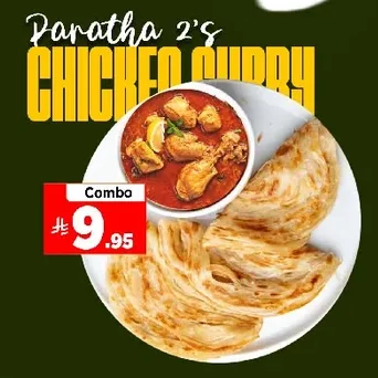 Paratha 2's CHICKEN CURRY