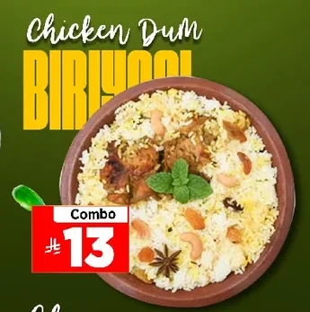 Chicken Dum BIRYANI