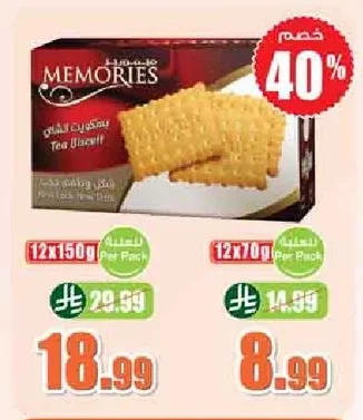 Memories Tea Bscuit