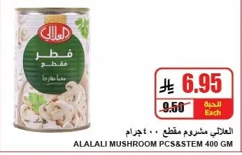 SLICED MUSHROOMS