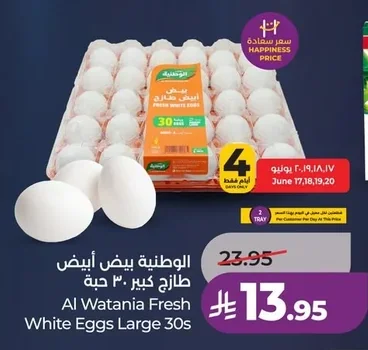الوطنية بيض طازج
