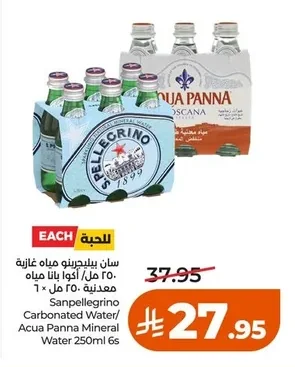 Sanpellegrino Sparkling Mineral Water