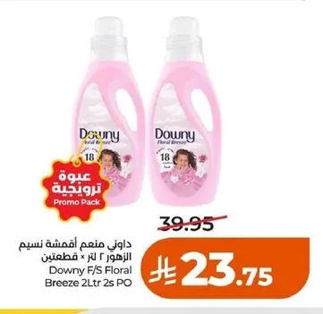 Concentrated Fabric Softener Floral Breeze 2L x 2