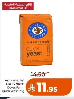 Quick Yeast 125g