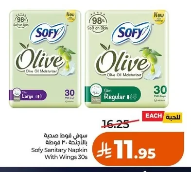 Sanitary Napkins with Wings