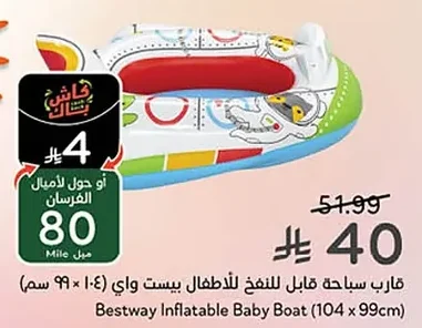 Inflatable Swimming Boat