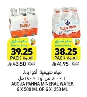 مياه طبيعية. أكوا بانا.