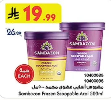 Frozen Organic Acai Puree