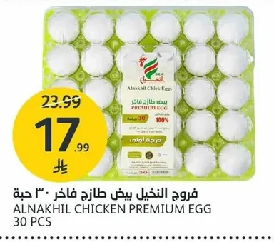 فروج النخيل بيض طازج