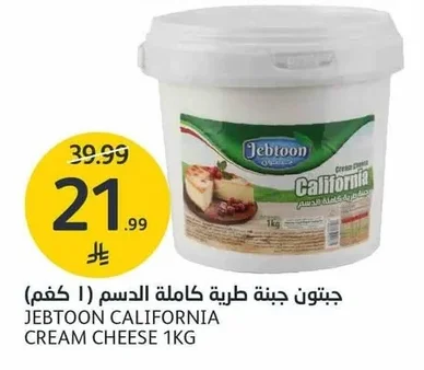 جبتون جبنة طرية كاملة الدسم