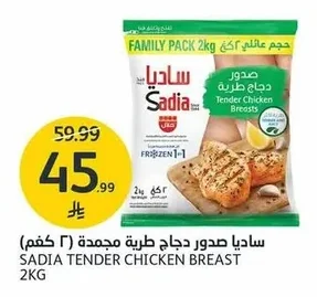 Frozen Tender Chicken Breast