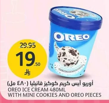 Oreo Vanilla Cookie Ice Cream