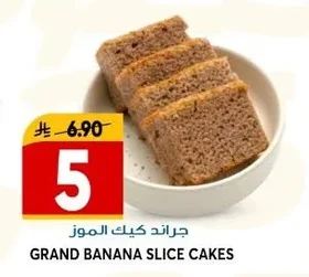 GRAND BANANA SLICE CAKES