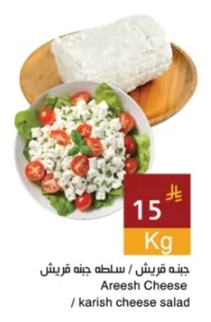 Areesh Cheese / karish cheese salad