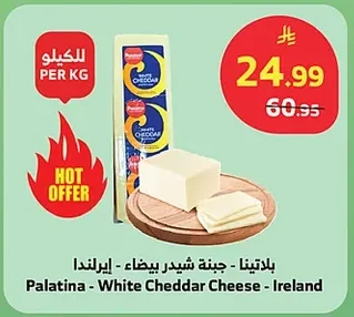 بلاتينا - جبنة شيدر بيضاء - ايرلندا