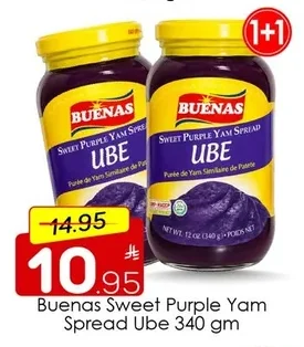 Buenas Sweet Purple Yam Spread Ube