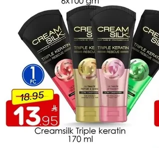 Creamsilk Triple keratin 170 ml