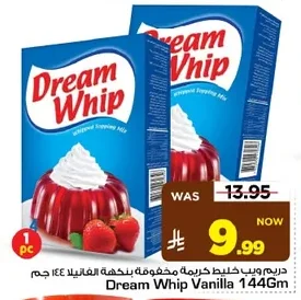 Dream Whip Vanilla Flavored Whipped Topping Mix