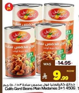 حدائق كاليفورنيا فول مدمس سادة