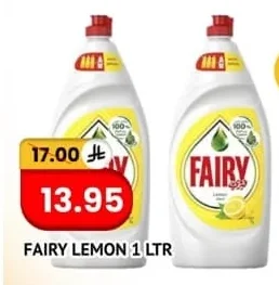 Fairy Lemon Dish Soap