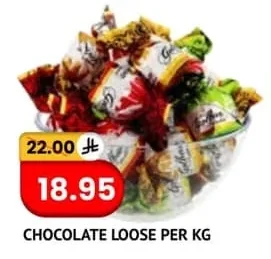 CHOCOLATE LOOSE PER KG