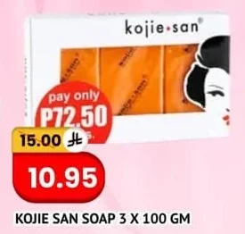 KOJIE SAN SOAP 3 X 100 GM