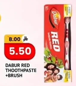 Dabur Toothpaste + Brush