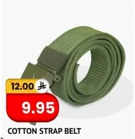 COTTON STRAP BELT