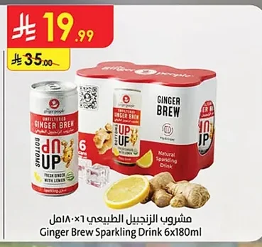 Ginger Brew Sparkling Drink