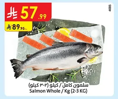 Salmon Whole / Kg (2-3 KG)