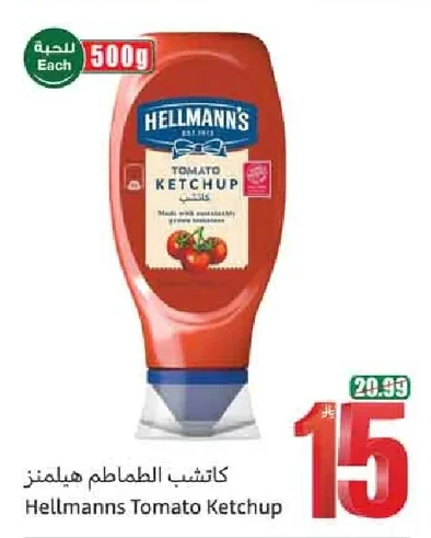 Hellmanns Tomato Ketchup
