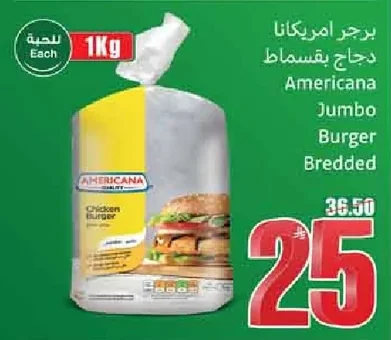 Americana Breaded Chicken Burger