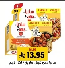 ساديا دجاج شيش طاووق / تكا