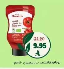Bonato Organic Hot Ketchup