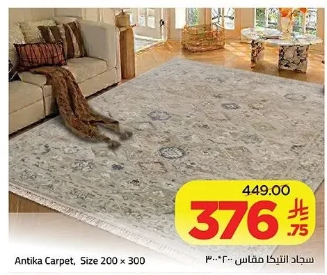 سجاد انتيكا مقاس ٢٠٠ × ٣٠٠