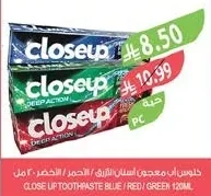 Close Up Toothpaste Team / Red / Green