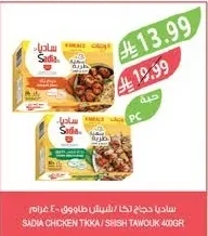 ساديا دجاج تيكا / شيش طاووق ٤٠٠ جرام