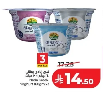 ندى زبادي يوناني