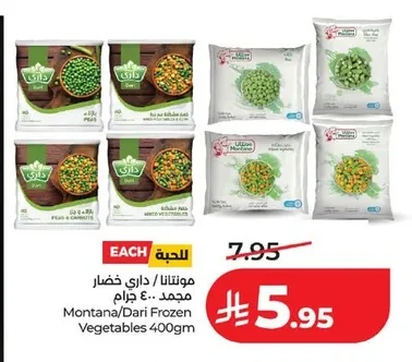 Frozen Vegetables