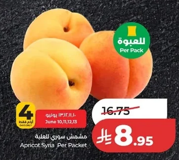 Apricot Syria Per Packet