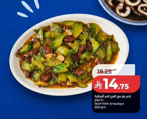 Beef With Ampalaya