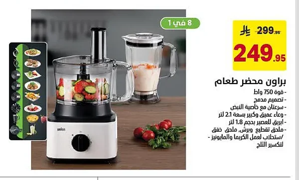 Braun Food Processor
