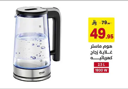Home Master Glass Electric Kettle