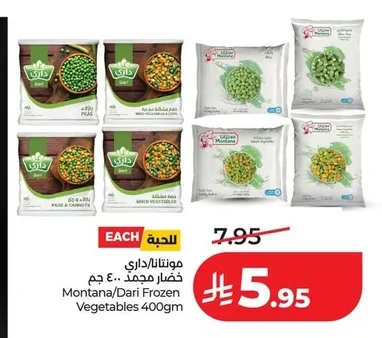 Frozen Vegetables