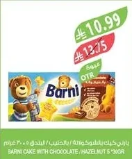 Barni Cake with Chocolate / Hazelnut